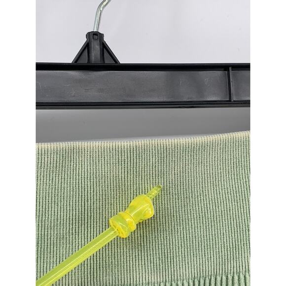 UNBRANDED Women's Green Ribbed High-Rise Pull-On Compression Leggings SZ M - Picture 7 of 10